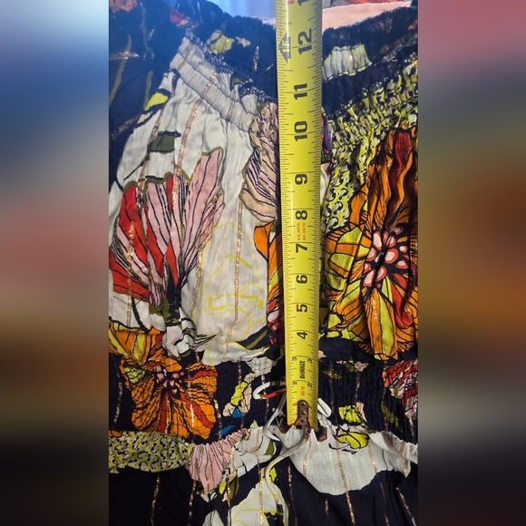 Vibrant Floral Maxi Dress By Anthrophologie (B1) - Picture 9 of 10